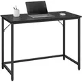 Produktbild: VASAGLE Computertisch, kleiner Bürotisch und Arbeitsplatz, Schreibtisch für Home Office, Studium, Schlafzimmer, 50 x 100 x 76 cm, Industriestil, Metallrahmen, Schwarz