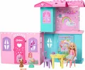 Produktbild: Mattel Barbie Chelsea Pop-up-Puppenhaus mit Puppe und über 15 Accessoires, Haus