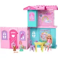 Produktbild: Barbie Chelsea Pop-up-Puppenhaus mit Puppe und über 15 Accessoires, Haus erweite