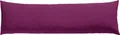 Produktbild: REDBEST Seitenschläferkissenbezug Single- Jersey San Francisco, Beere Größe 40x140 - weiche Qualität, bügelfrei, praktischer Reißverschluss, 100% Baumwolle