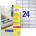 Produktbild: Avery-Zweckform L6133-20 Typenschild-Etiketten 70 x 37 mm Polyester-Folie Sil...
