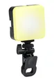 Produktbild: Grundig Clip‑on Selfie Lampe – 100 LED – 3 Lichtmodi – USB‑C Stromversorgung – Verstellbarer Clip – Kompaktes Design