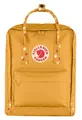 Produktbild: Fjällräven Kånken Original Rucksack Rucksack Ochre - Confetti Pattern dunkelgelb
