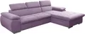 Produktbild: MOEBLO Ecksofa Nilux, Sofa Couch L-Form Polsterecke für Wohnzimmer, Schlafsofa Sofagarnitur Wohnlandschaft, Modernes Ecksofa mit Schlaffunktion, Bettkasten & verstellbaren Kopfstützen – frei im Raum stellbar, mit Bettkasten und Schlaffunktion