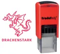 Produktbild: trodat Motivationsstempel Edy 'Drache', rot