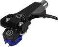 Produktbild: Audio-Technica AT-XP3/H Dual-Moving-Magnet-Stereotonabnehmer DJ mit Headshell Blau