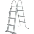 Produktbild: Pool-Sicherheitsleiter für Becken bis 107 cm - 2x3 Stufen - grau
