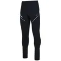 Produktbild: Airtracks Lauftights Herren Winter Laufhose Lang Pro Line (Funktions Sporthose mit warme Thermoqualität) bei kaltem Wetter » S M L Xl XXL XXXL « schwarz XL