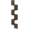 Produktbild: Furinno entfernt, 5-stufige, zweifarbige, quadratische, wandgehaltende, Holzplatte, Columbia-Eiche - Bunt