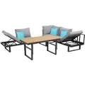 Produktbild: Greemotion Lounge-Gruppe San José 3-teilig Braun