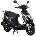 Produktbild: Alpha Motors Mofaroller CityLeader 50 ccm 25 kmh EURO 5 schwarz