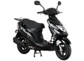 Produktbild: Alpha Motors Mofaroller CityLeader 50 ccm 25 kmh EURO 5 schwarz