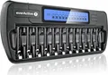 Produktbild: EverActive NC-1200 - Mikroprozessor-gesteuertes NIMH Ladegerät mit LCD-Display für 1-12 AA/AAA Akkus (NC-1200)
