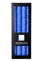 Produktbild: Stearin Stabkerzen, 250 x 22 mm, Dunkelblau, 4er-Pack, Bio - Kerzen/Stearin - Leuchterkerzen