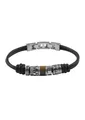 Produktbild: Fossil Armband Schmuck Geschenk Edelstahl Leder Armschmuck
