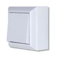 Produktbild: REV Lichtschalter PlanoLuxe - Aufputz Aus- & Wechselschalter, weiß
