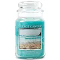 Produktbild: Village Candle Duftkerze im Glas (groß) Beachside - Tradition Edition Maritim- Kerze mit 2-Docht Technologie