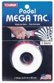 Produktbild: Tourna Grip Europe GbR Griffband Overgrip Padel Mega Tac (extreme Griffigkeit, haltbar, breit) weiss