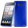Produktbild: Cadorabo Hülle für Huawei ASCEND G510 / G520 / G525 Schutz Hülle in Blau Schutzhülle TPU Silikon Etui Case Cover