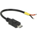 Produktbild: Delock USB Micro-B (0.10 m, USB 2.0) (82697)