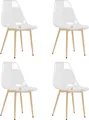 Produktbild: vidaXL Esszimmerstühle 4 Stk. Transparent PET