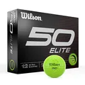 Produktbild: Wilson Unisex-Erwachsene Fifty Elite Golfbälle, Grün