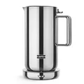 Produktbild: Aarke Wasserkocher aus Edelstahl mit mehreren Temperatureinstellungen, 360° drehbarem Sockel, leisem Kochvorgang und tropffreiem Ausgießer, Fassungsvermögen von 1,2 Litern (Steel)