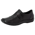 Produktbild: Rieker Slipper Schlupfschuh, Freizeitschuh, Halbschuh mit Stretcheinsatz schwarz 36 EU