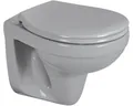 Produktbild: Wand-WC Tiefspüler ohne Spülrand kurz manhattan glänzend ohne WC-Sitz