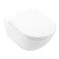 Produktbild: V&B Combi-Pack Wand-Tiefspül-WC TwFl Artis we, ov., wandhängend, waagerecht, mit WC-Sitz