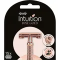 Produktbild: 4027800255801 Wilkinson Intuition Rose Gold żyletki do klasycznej maszynki do go