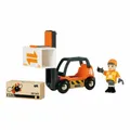 Produktbild: BRIO Gabelstapler 4-tlg. Holzeisenbahn Eisenbahn Holzspielzeug Holz Spielzeug