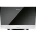 Produktbild: Bauknecht Dunstabzugshaube, Schwarz, Edelstahl, Metall, Glas, 60x69-104x36.2 cm, Arbeitsplatzbeleuchtung, Küchen, Küchenelektrogeräte, Dunstabzugshauben