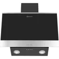 Produktbild: Bauknecht DBHVP 63 LM K - Kopffreihaube mit 5 Jahre Garantie, Schwarz/Edelstahl, Umluft/Abluft, 60 cm DBHVP63LMK