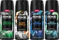 Produktbild: AXE Premium Bodyspray 4er Set Aqua Bergamot/ Black Vanilla/ Blue Lavender / Emerald Geranium Deo ohne Aluminiumsalze mit 72 Stunden Schutz gegen Körpergeruch 150 ml 4 Stück