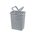 Produktbild: Inneneimer 226x156x295mm 8,5 Liter Hailo 1075959 hellgrau für Einbau-Abfallsamml