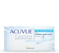 Produktbild: ACUVUE OASYS for Astigmatism Kontaktlinsen – 2-Wochen-Linsen für Tag und Nacht mit -5,5 dpt, Cyl -1,25, Ach 40 und BC 8.6 – UV Schutz, Austrocknungsschutz und Komfortables Tragegefühl – 6 Linsen