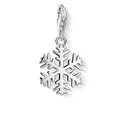Produktbild: Thomas Sabo Damen Charm-Anhänger Schneeflocke Charm Club 925 Sterling Silber 0281-001-12