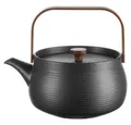 Produktbild: ASA SELECTION Kanne Asa Teekanne mit Holzgriff kitchenart Japandi Schwarz (1500ml)