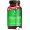 Produktbild: Vitabay - Vitamin D3 10000 I.E. - 120 Vegane Vit D 10000 Tabletten - Vitamin D Hochdosiert - Laborgeprüft