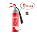 Produktbild: FireLoq® 2kg Co2 leichter, nicht magnetischer Alu Behälter 34B mit Prüfnachweis