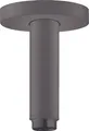 Produktbild: hansgrohe Deckenanschluss S 100 mm, 27393340, Farbe: Brushed Black Chrome