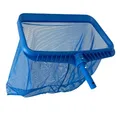 Produktbild: Sehr stabiles Kescheroberteil - 44 x 20 cm Kescherfläche für Pool & Teich - Clip-Anschluss für Teleskopstangen - Schwimmbad Blätter Reinigungsnetz Mesh Netz Poolreinigung Bodenkescher