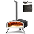 Produktbild: VEVOR Gas Tragbarer Pizzaofen Outdoor Backofen Holzofen 304mm Garten Holzkohle