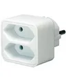 Produktbild: Brennenstuhl Adapterstecker Euro 2 Adapter with 2 sockets (1508030)