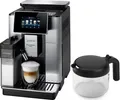 Produktbild: De'Longhi Kaffeevollautomat PrimaDonna Soul ECAM610.75.MB - Mit Kaffeekannen-Funktion, Inkl. Kaffeekanne, Bean Adapt Technology, Edelstahl, Scheibenmahlwerk