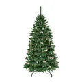 Produktbild: QLS Weihnachtsbaum künstlich 120cm Tannenbaum mit Ständer Christbaum Fichte NK13
