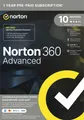 Produktbild: NortonLifeLock Norton 360 Advanced - 10 Geräte / 1 Jahr, (ESD) Download, Windows, Mac, Android, iOS