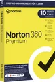 Produktbild: Norton Life Lock Norton 360 Premium 75GB GE 1 USER 10 DEVICE 12MO Jahreslizenz, 10 Lizenzen Windows, Mac, Android Antivirus