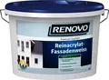 Produktbild: 2,5L Renovo Reinacrylat Fassadenweiss Matt